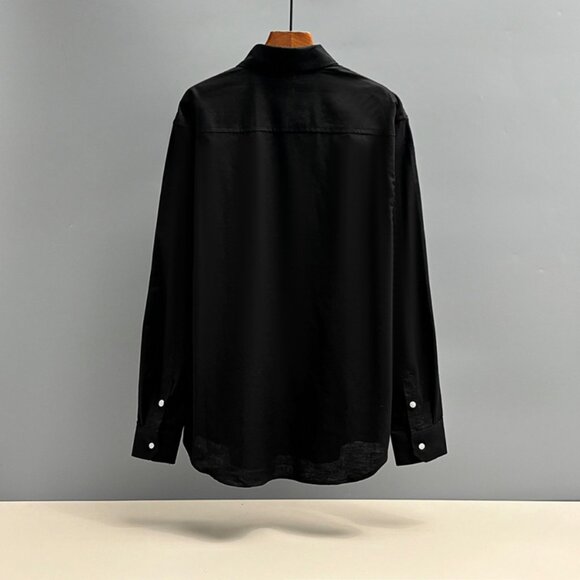 Ralph Lauren Black Polo Long-Sleeve Shirt - Picture 8 of 8